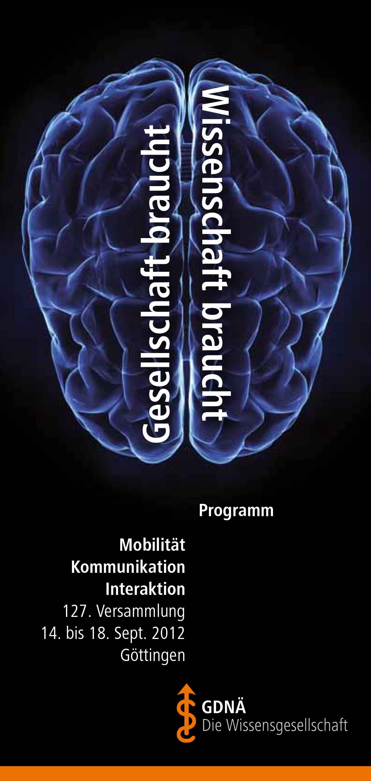 GDNA Programm 2012 Göttingen 1