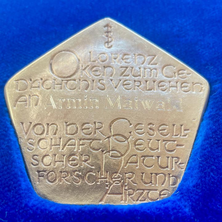 Lorenz Oken Medaille © GDNÄE