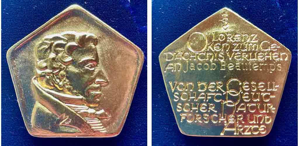 Lorenz-Oken-Medaille für Jacob Beautemps © Stefan Buchholz